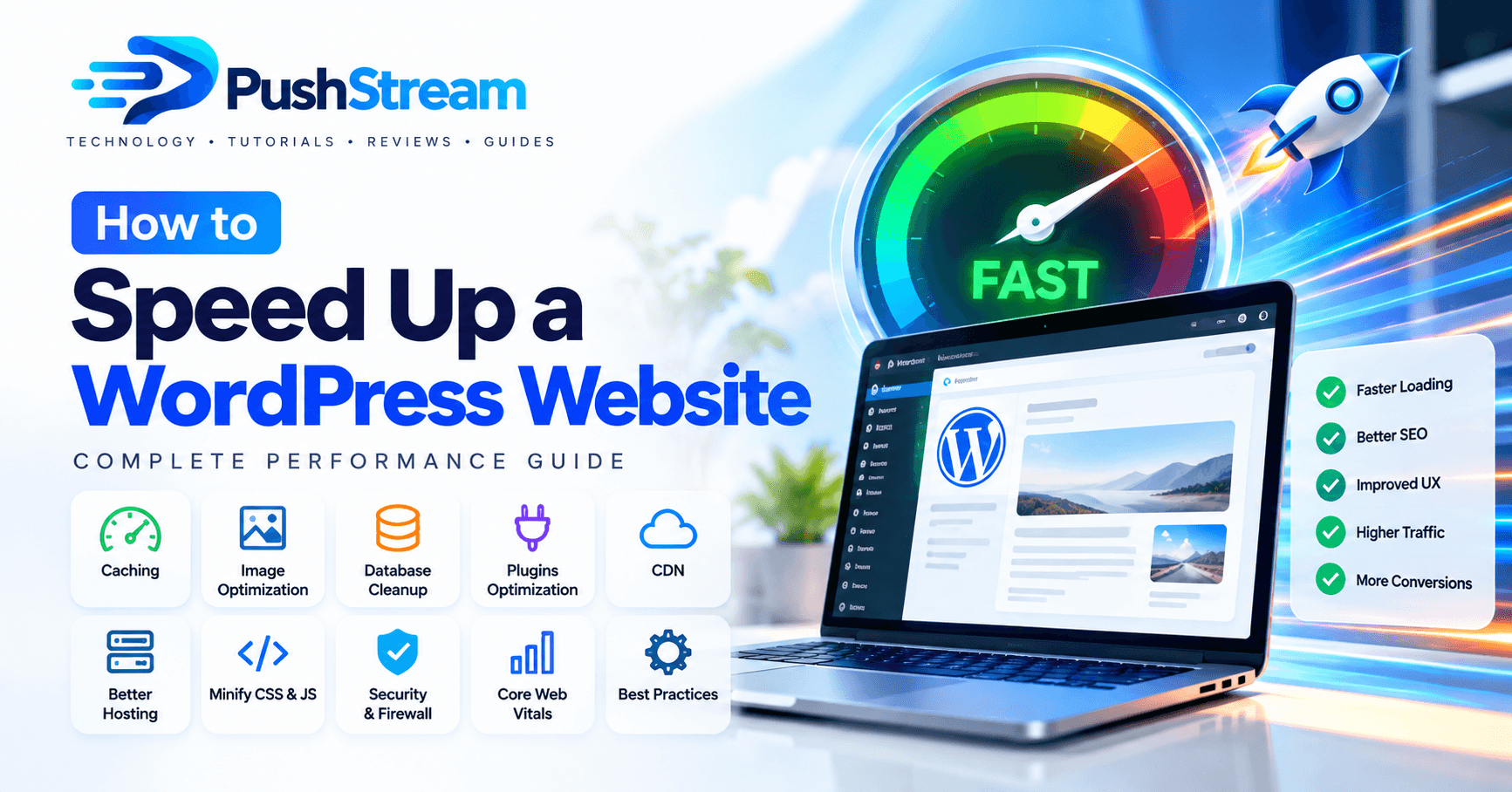 How to Speed Up a WordPress Website: Complete Performance Guide